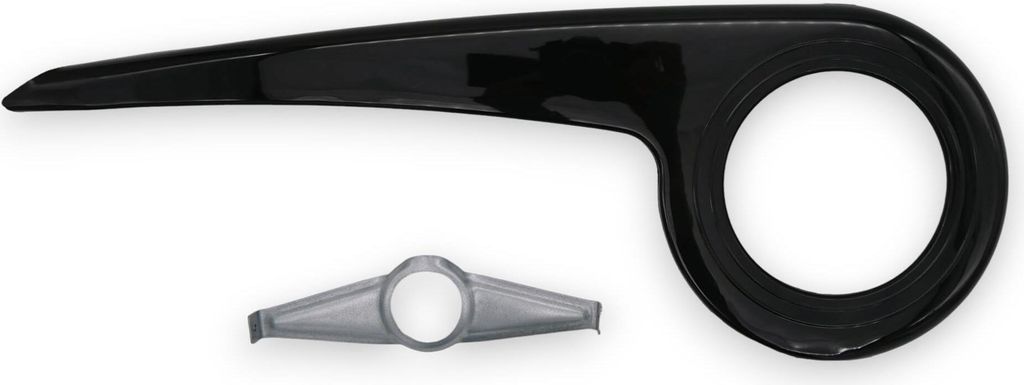Kettenschutz Kunststoff schwarz mit Brille für 33 - 38 Produktbild 1