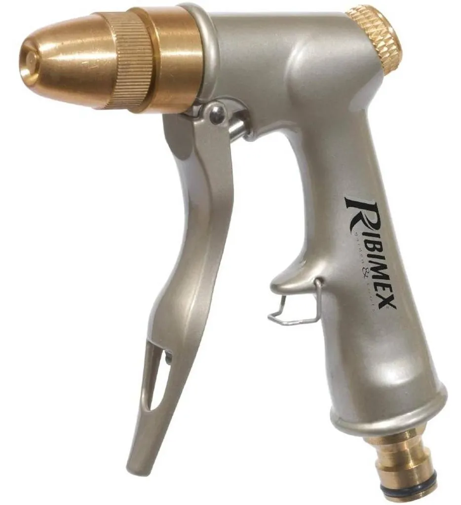 Pistolet Arrosage Métal D-Work - Haute Résistance 0,435 kg en Laiton