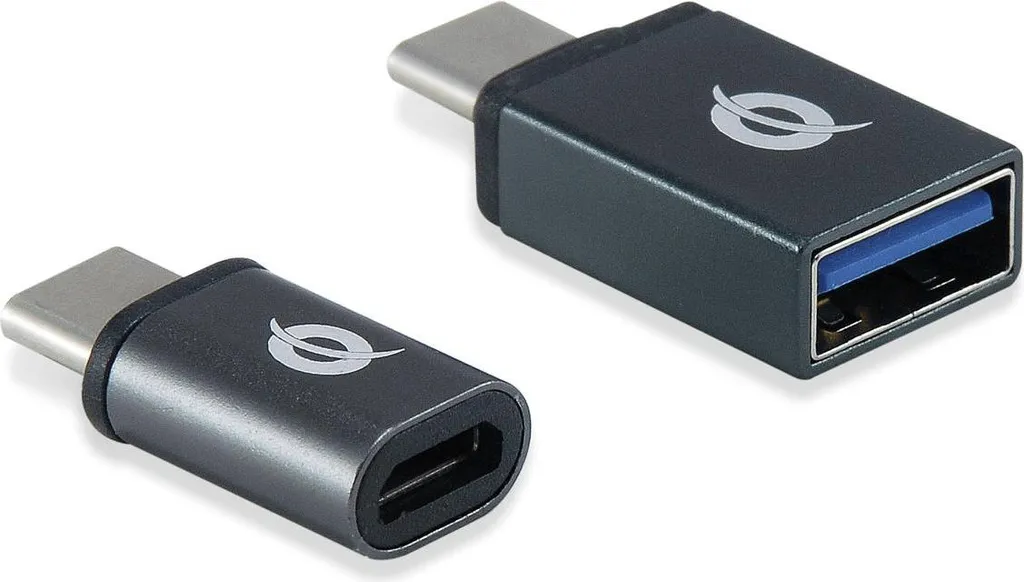 Conceptronic DONN04G: Kit Adattatori USB-C Universali per Viaggio