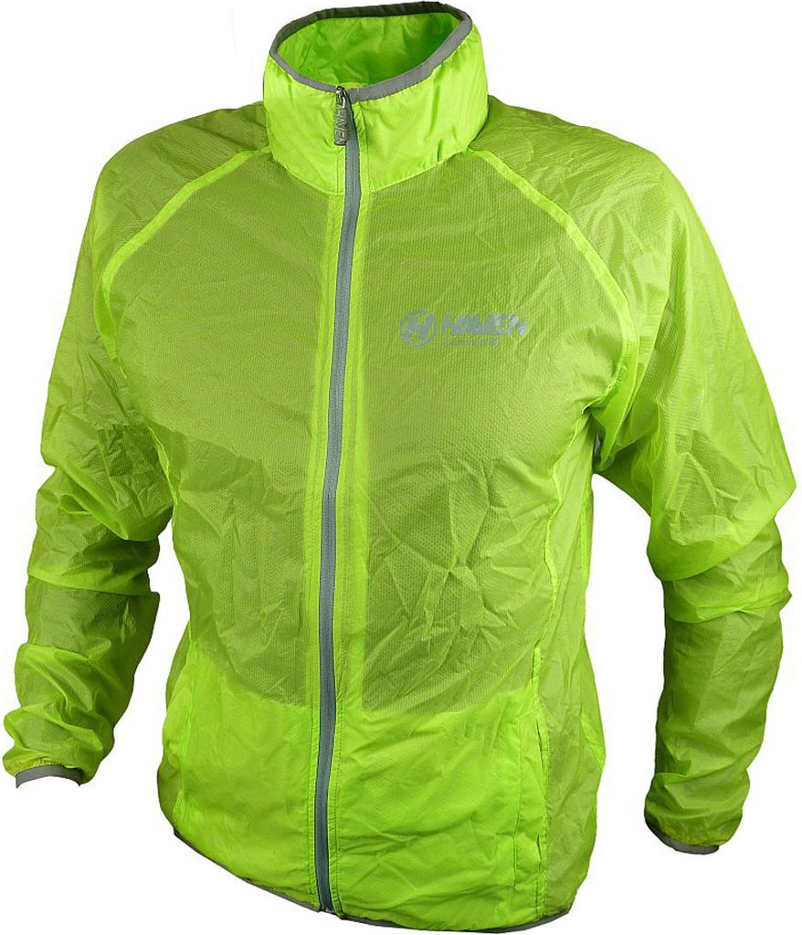 Haven Winddichte Fahrradjacke - FEATHERLITE 80 KIDS - Grün 2 (6-8Y)