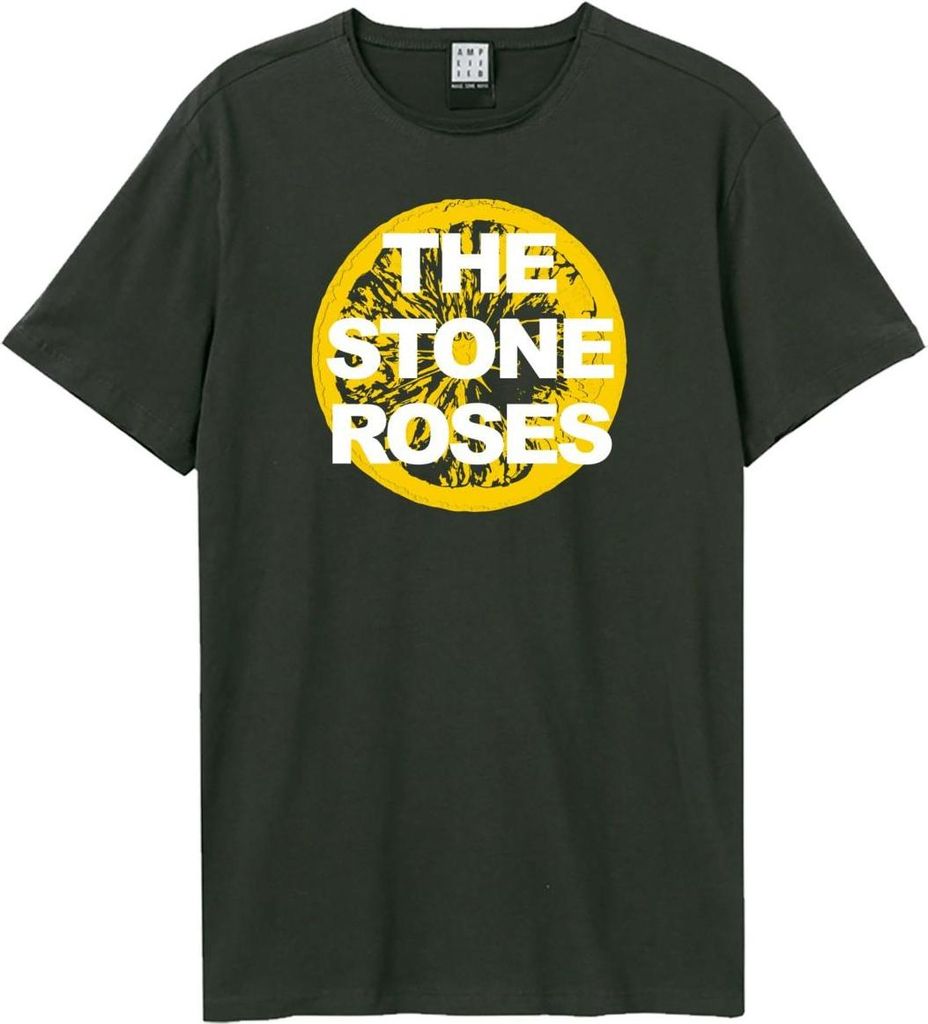 Amplified - "Lemon" T-Shirt für Herren/Damen Uni GD4103 (XXL) (Holzkohle)