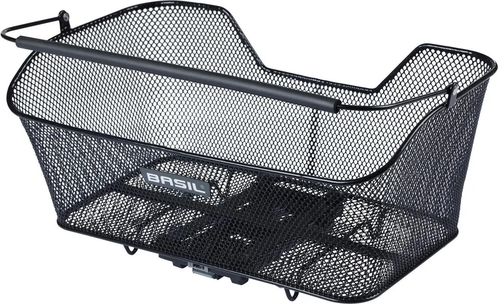 Panier Vélo Arrière Basil Base XL MIK 2.0 Amovible Coloris Noir