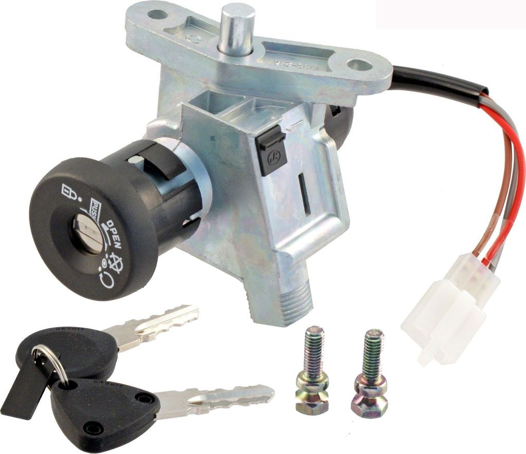 RMS Zündschloss Schlossset kompatibel mit Yamaha BWs / MBK Booster 50ccm, 5WWH25010000