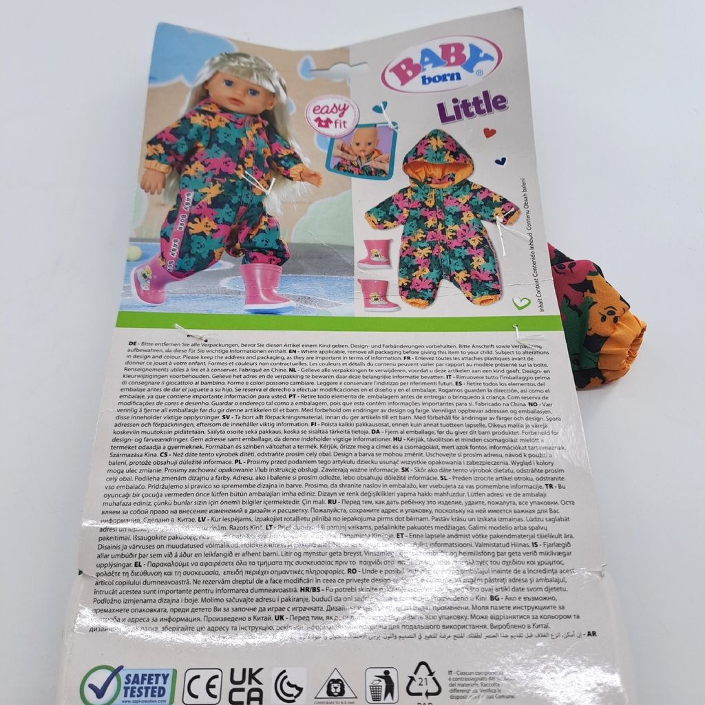 Zapf BABY born Little Matschhose 36cm 836323 Produktbild 10