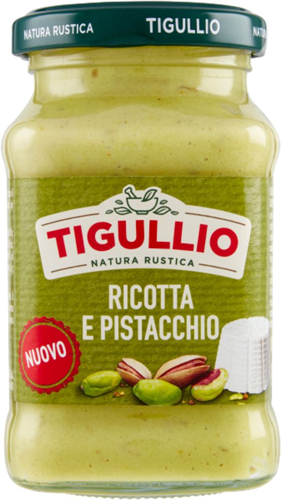 Sauce Ricotta et Pistaches Tigullio, 190 g Image du produit 