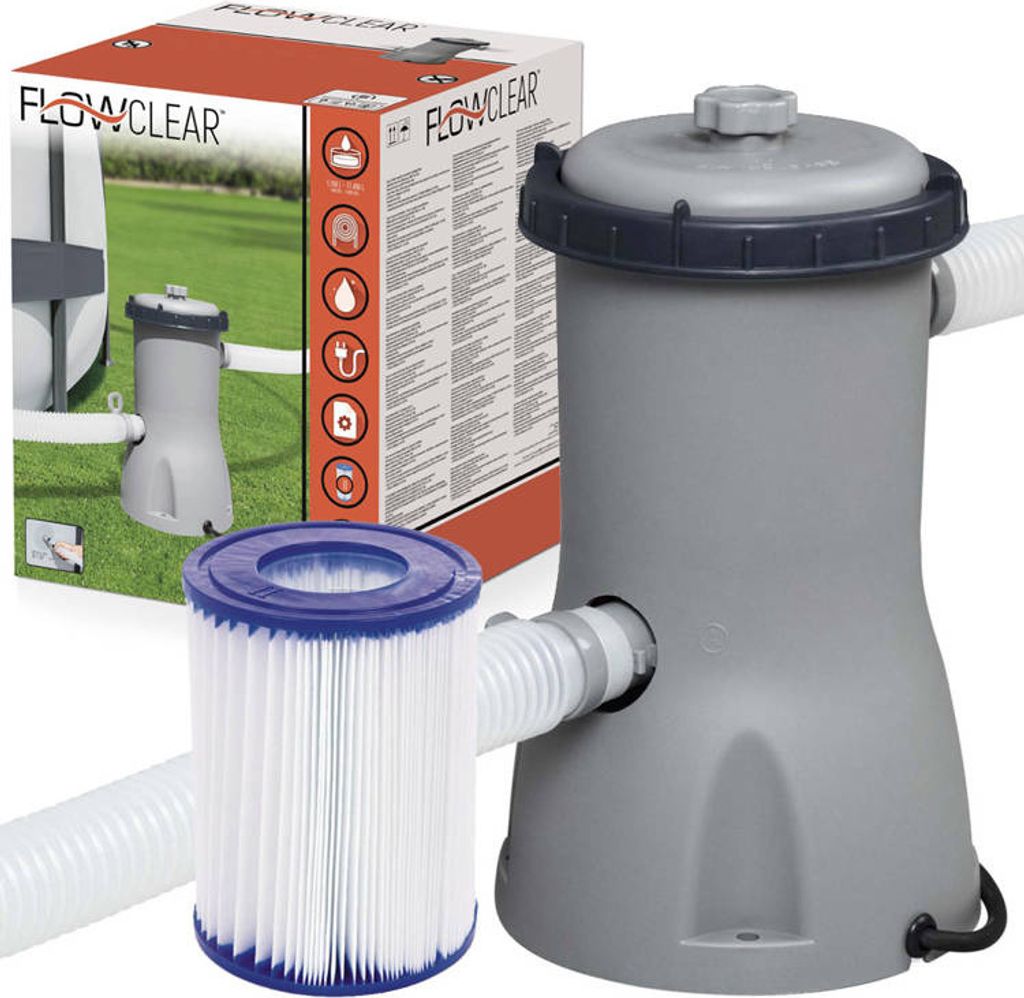 Bestway Flowclear Pool-Filterpumpe 3028 L/h Produktbild 57