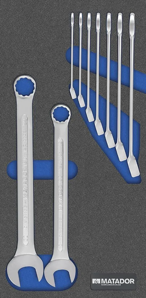 MTS Chiave combinata A, 9 pezzi, 6-22 mm (1/3) - 1