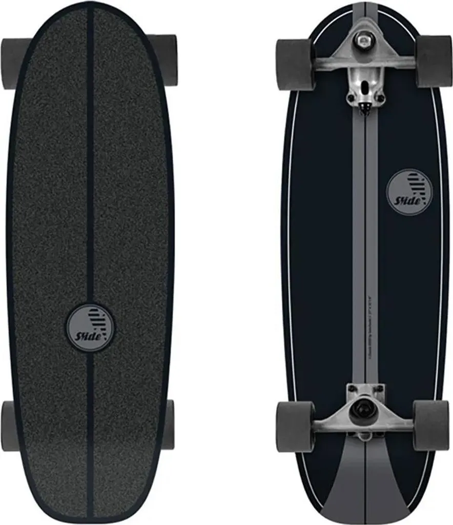 Slide Onyx Gussie 31'' Surfskate Noir - Planche de Carving Urbain