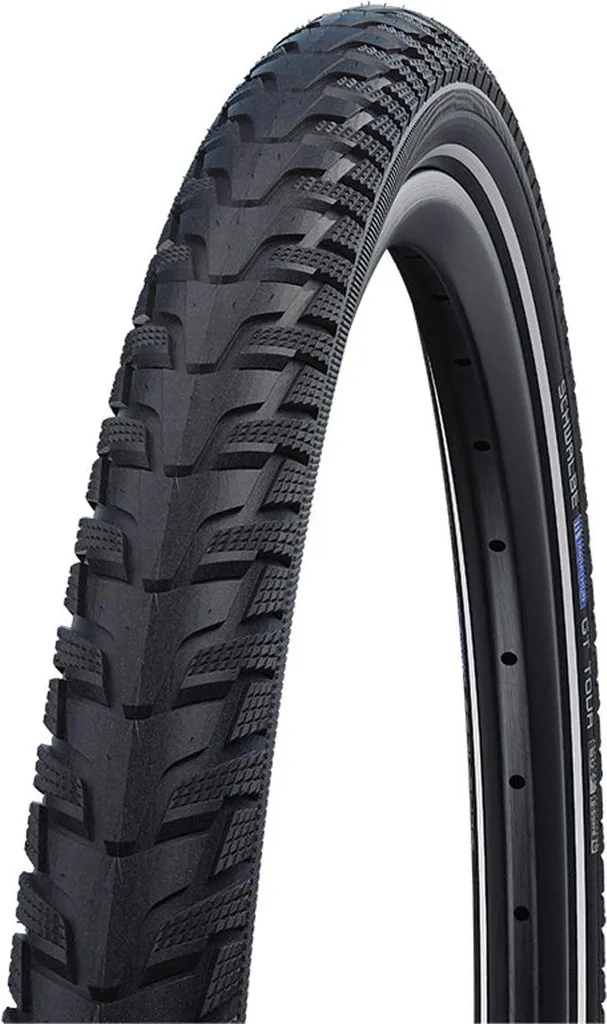 Pneu vélo trekking Schwalbe Energizer Plus Tour 28 pouces 40-622 Noir