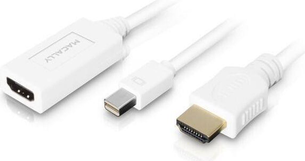 Macally MD-HD6C-4K Mini DisplayPort zu HDMI Combo Kabel untersttzt Ultra HD (4K), 180 cm