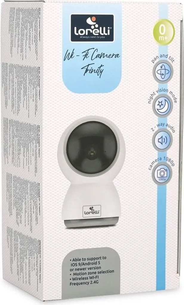 Babyphone Vidéo WLAN Trinity Lorelli 1028021 avec Audio Bidirectionnel - 7
