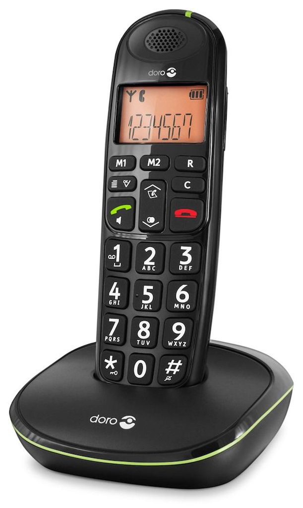 Doro Phone EASY 100W Strahlungsarmes Schnurlostelefon, Produktbild 