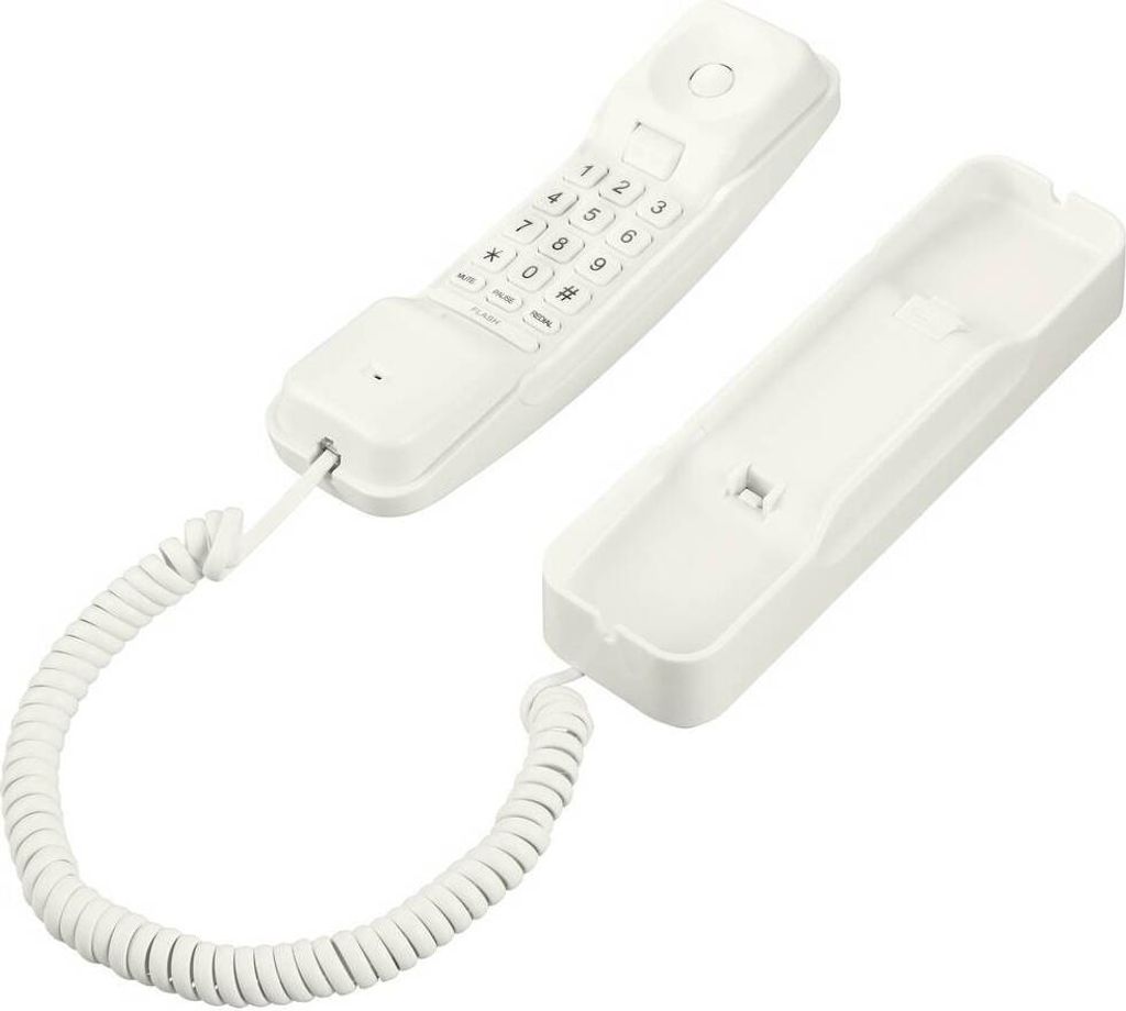 Renkforce RF-DP-200 Schnurgebundenes Telefon, analog Wahlwiederholung kein Display Creme-Weiß