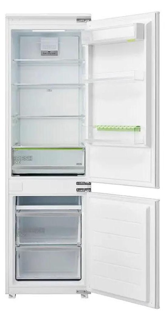 Midea KG178SENF Einbaukühlschrank / Gefrierkombi 178 cm LED NO Frost Schlepptür - inkl.