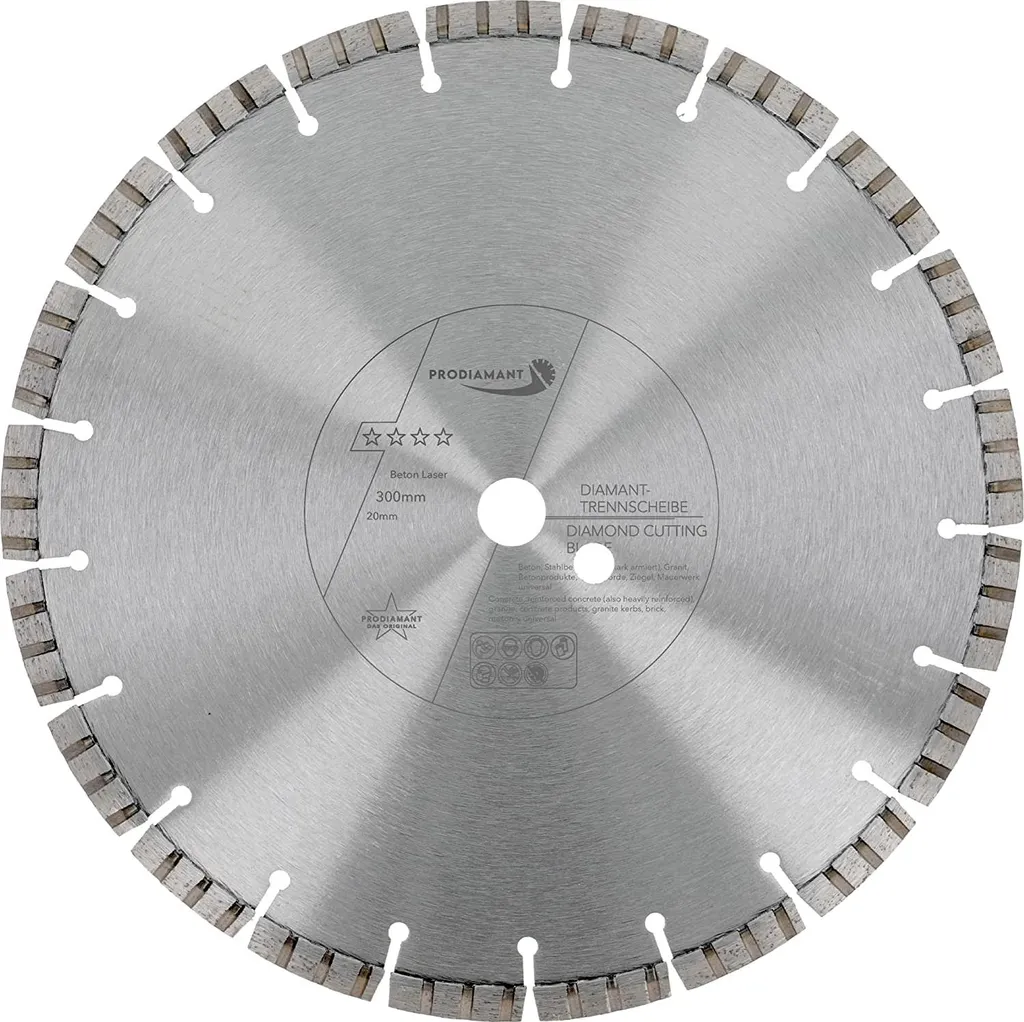 Disque diamant 300 mm Turbo Laser B711 : Coupe rapide béton armé et dur