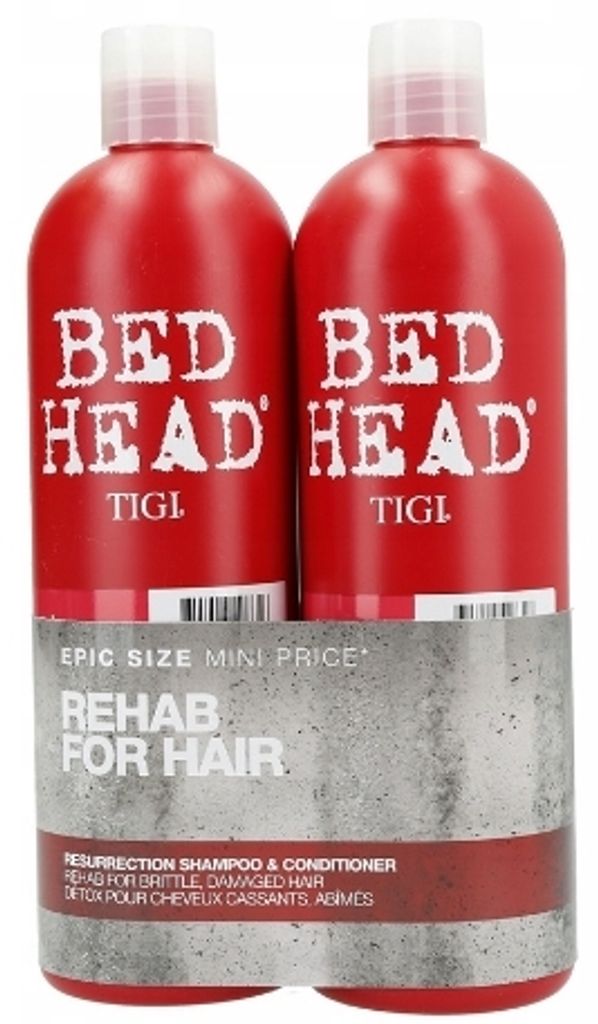 Tigi Bed Head Szampon odbudowujący włosy 750ml + Odżywka Zdjęcie produktu 