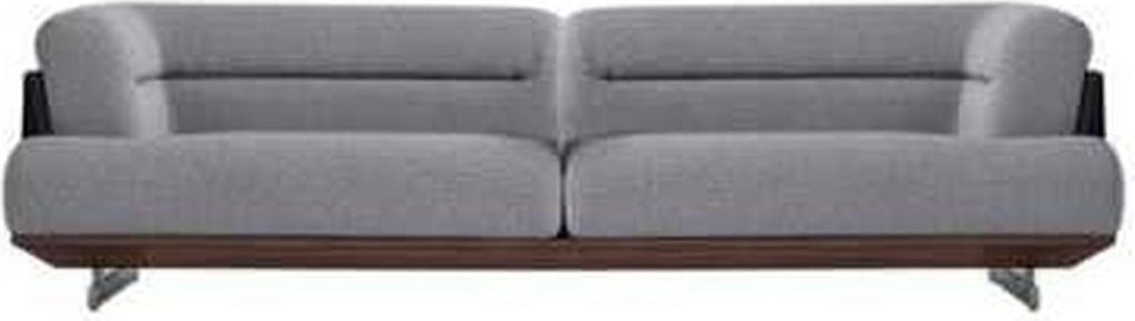 Luxus Sofa 3 Sitzer Wohnzimmer Polster Textil Dreisitzer Couch Luxus Design
