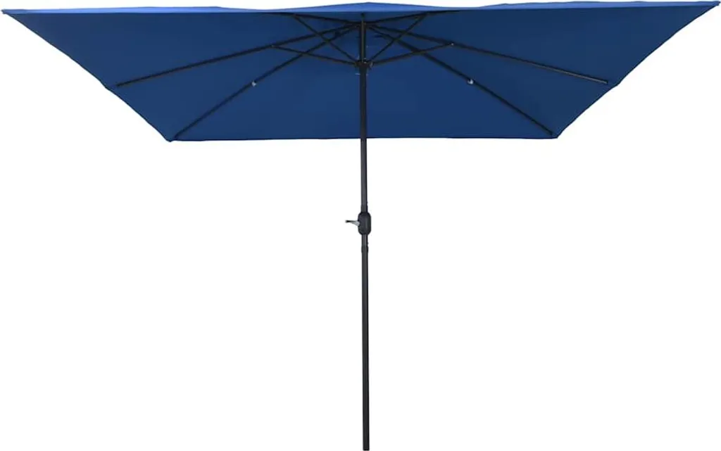 Ombrellone Quadrato Azzurro 295x295x245 cm vidaXL | Design Moderno