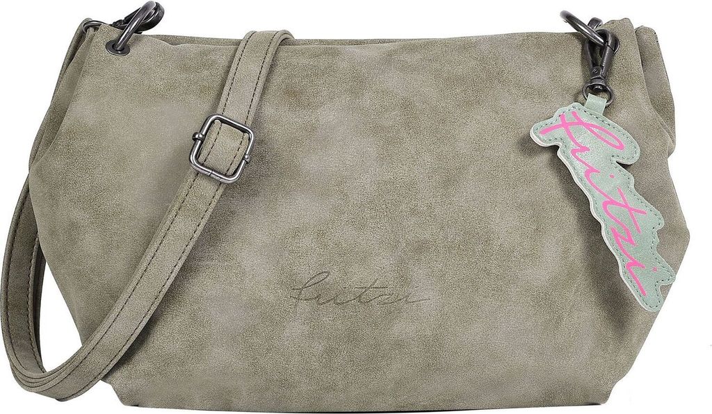 Fritzi aus Preußen Umhängetasche Joshi03 Vintage Crossbody Bag Moss khaki