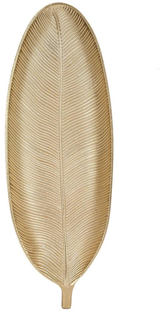 Obstgerichte Dessert Serviertablett Nüsse Snacks Geschirr Heimdekoration GoldLeaf S