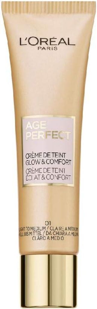 L’Oréal Paris Make-Up Designer LMU AGE PERF.BB CR.4ZONES NU 01 Light t, BB cream, Licht, Frauen, Reife Haut, Empflindliche Haut, Licht, Feuchtig...