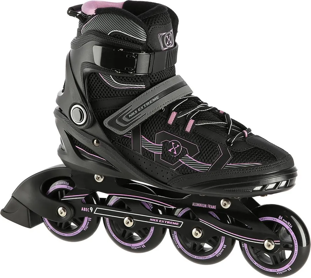 Rollers en ligne NILS Extreme NA9157 violets taille 45 de freeride