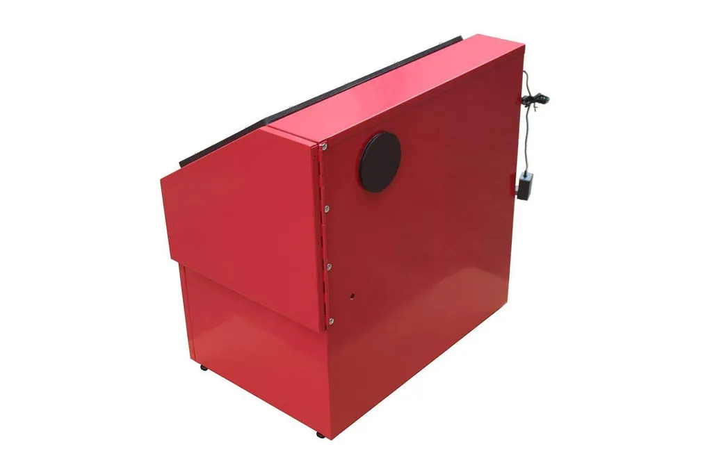 Cabine de sablage et microbillage 110 litres avec éclairage interne - 2