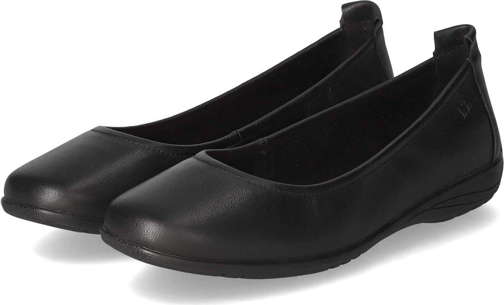 Josef Seibel Damen Ballerinas FENJA01 Schwarz Glattleder Produktbild 