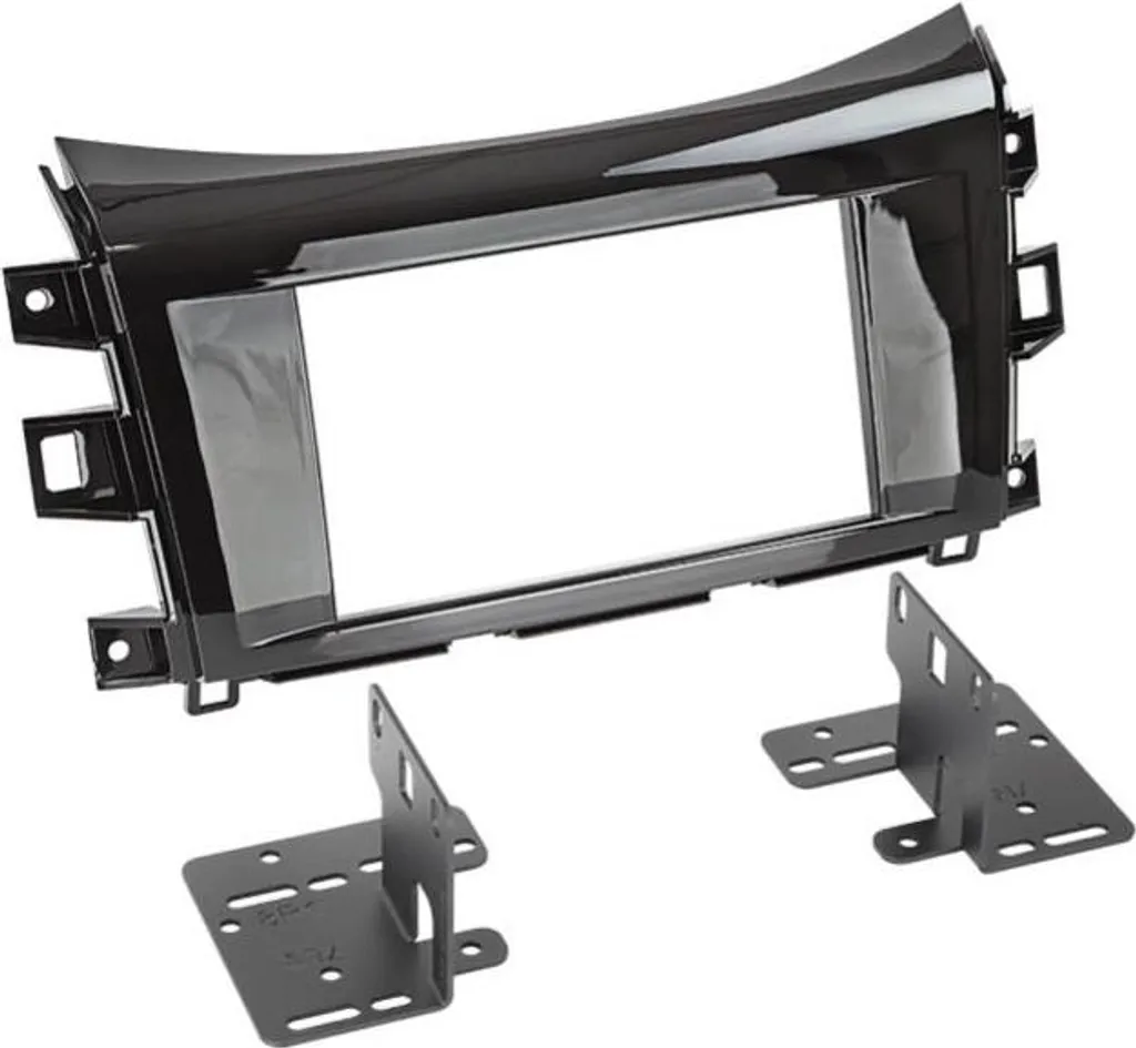Kit installation autoradio 2-DIN Nissan Navara NP300 Noir - 2016-2024