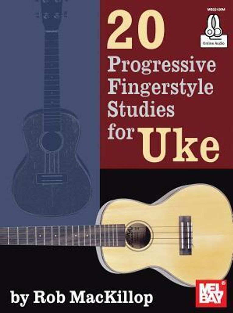 20 Progressive Fingerstyle Studies for Uke