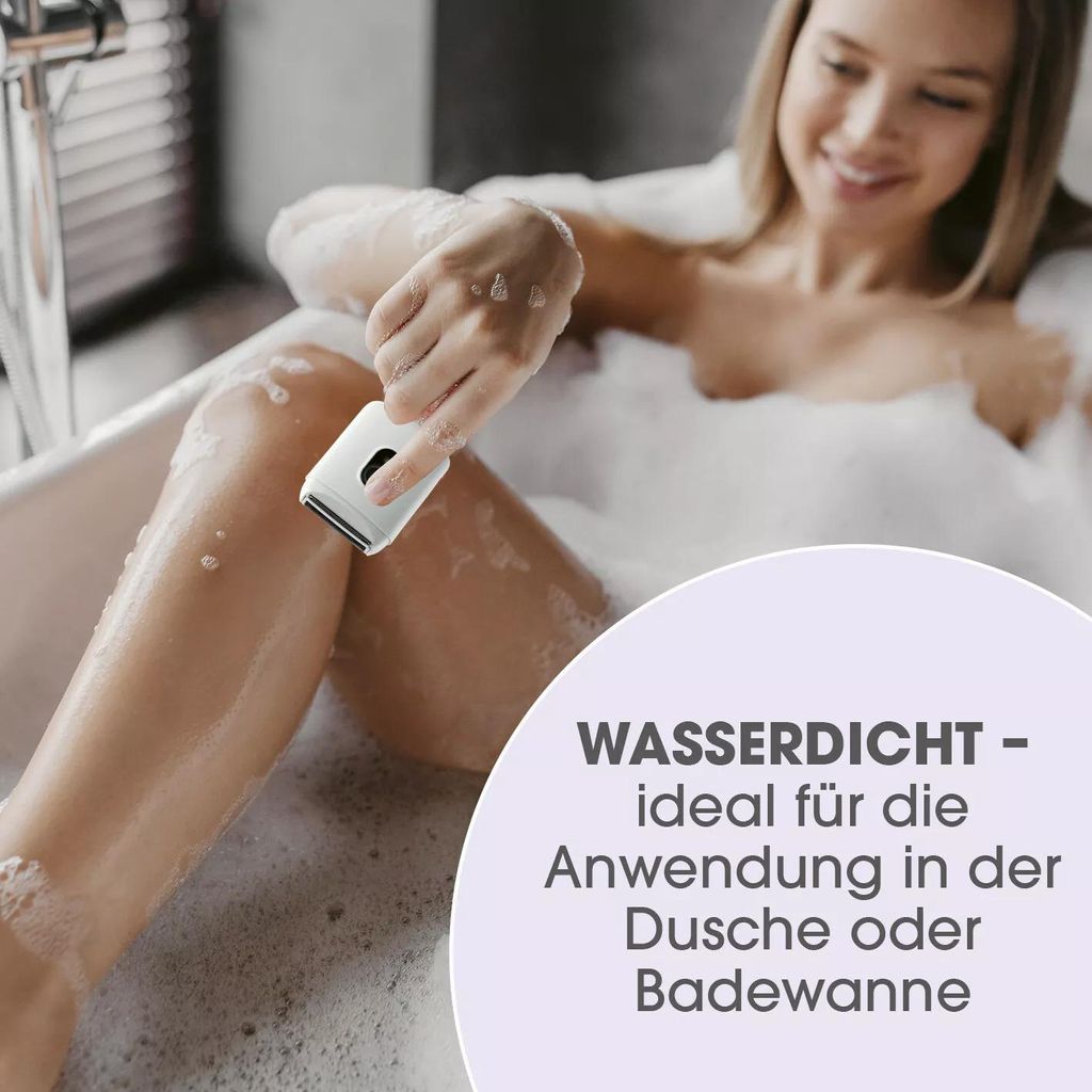 VITALmaxx Damenrasierer IPX5 Wasserdicht Kabellos Produktbild 