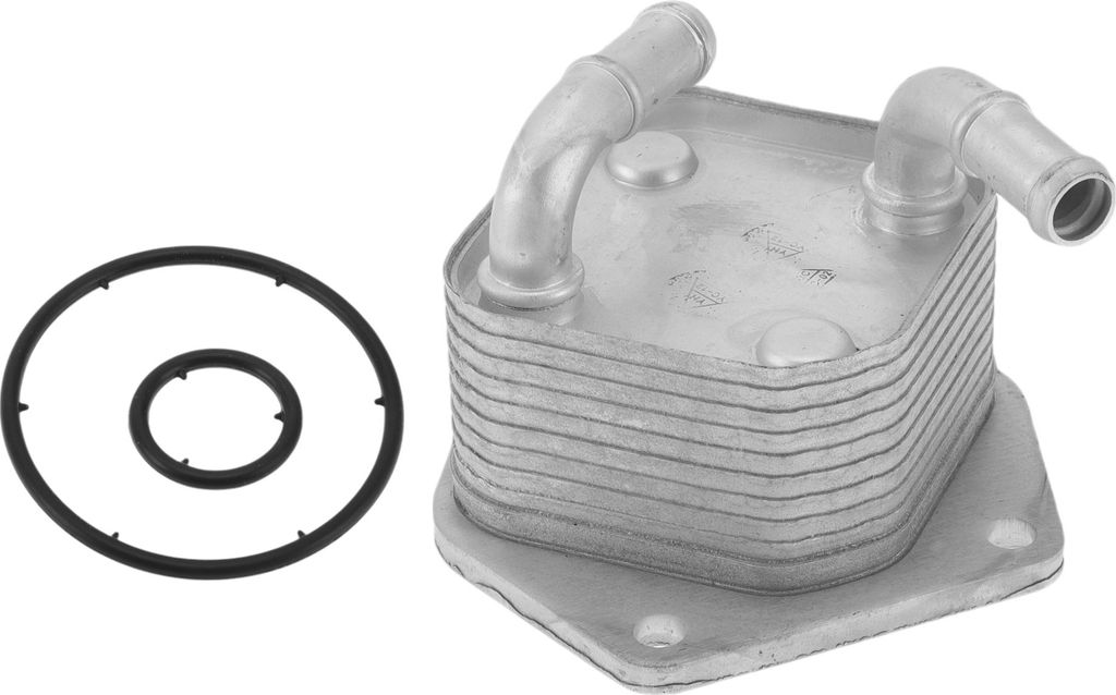 1 Stk. Motoröl-Kühler für Honda Accord 2013-2014 Motor Getriebeöl-Kühler mit O-Ringen Dichtung Nr. 255605C4003 Silberfarbene Aluminiumlegierung