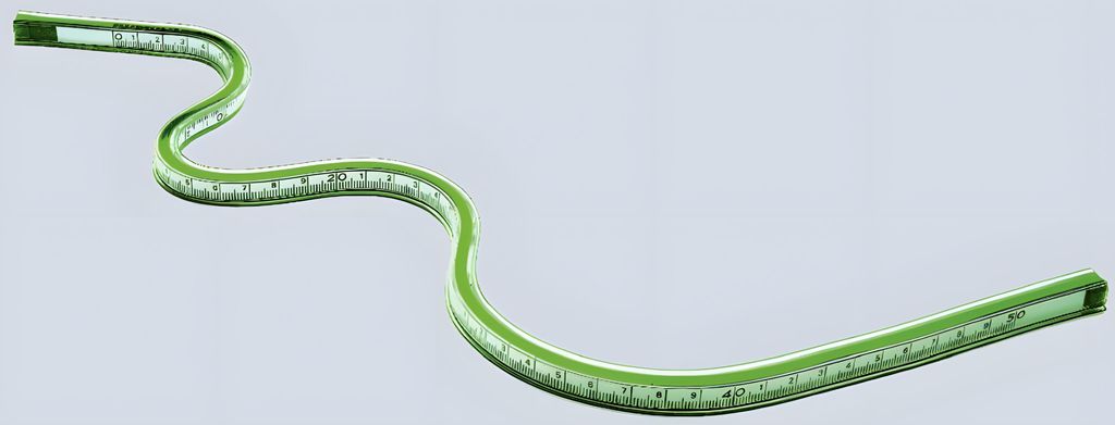 Rumold Flexible Kurvenlineale mit mm-Teilung, 50 cm