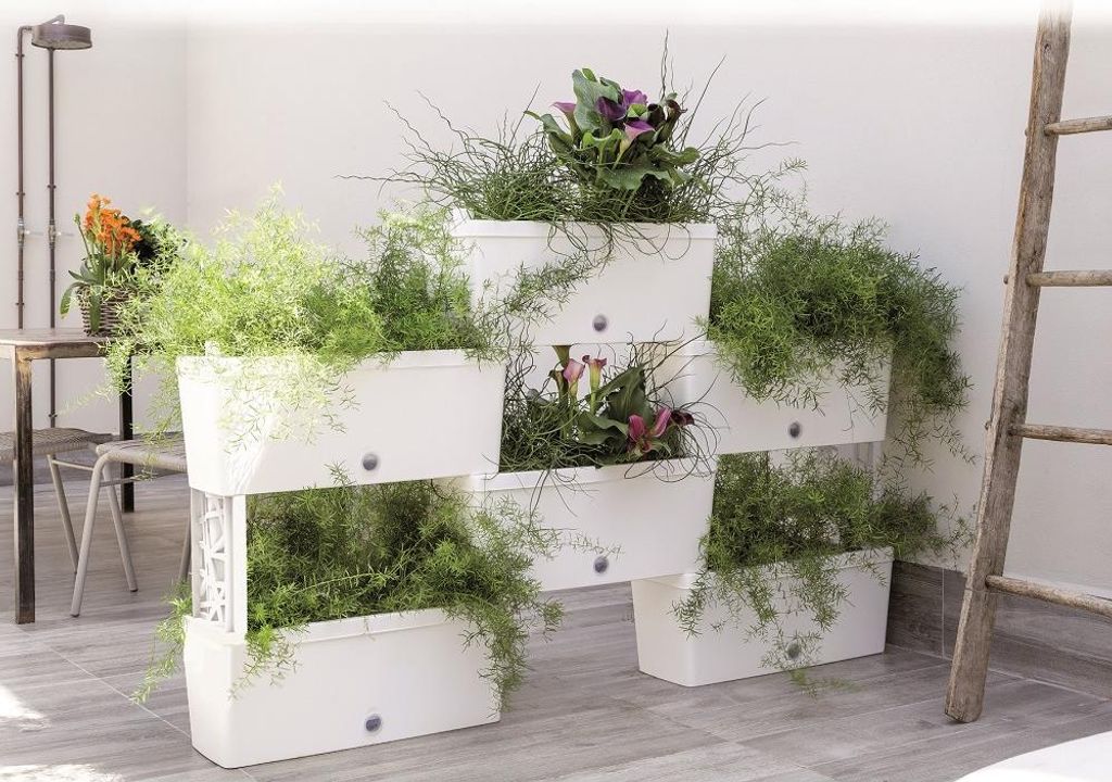 Bama Brick Koppelbare Plantenbakken 75L 59x23x27 cm 5 Stuks Obrázok produktu 