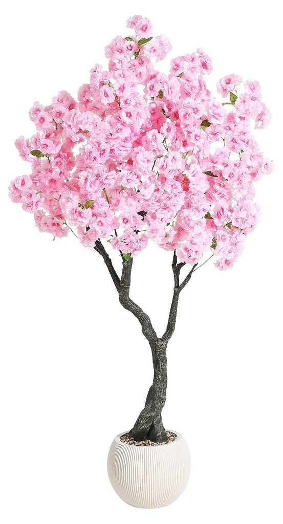 Künstlicher Kirschblütenbaum - Dekorativer Kunstblumenbaum Produktbild 