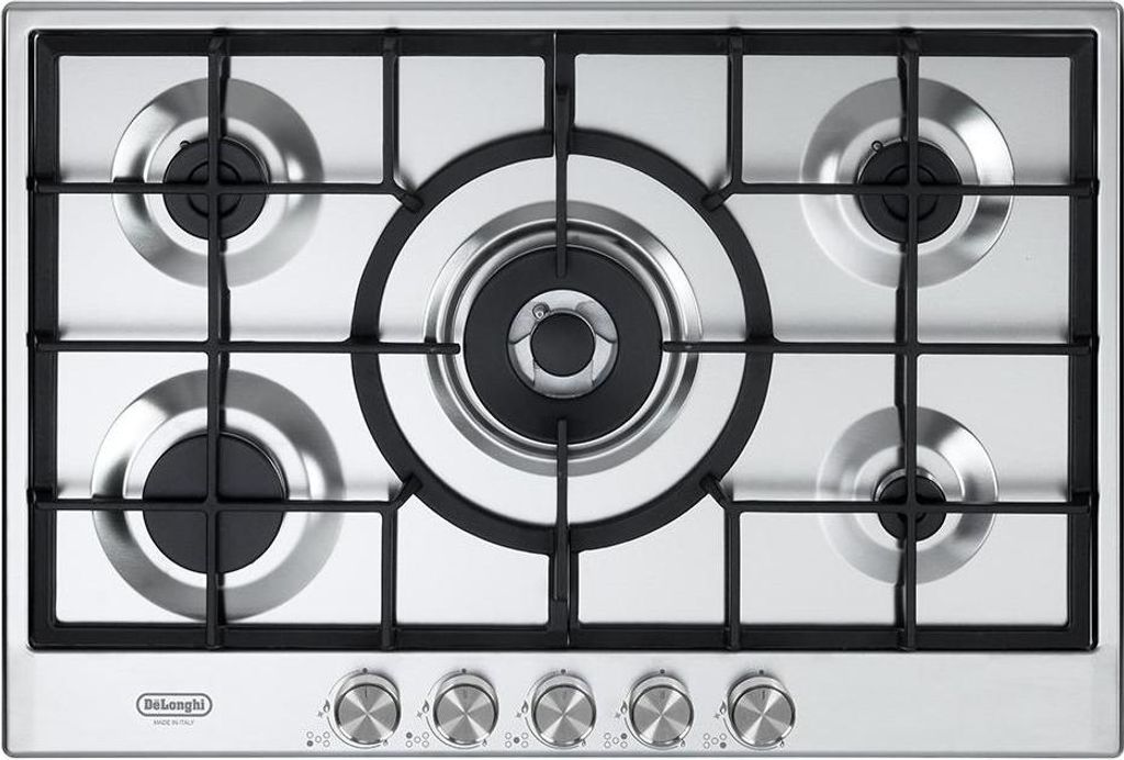 De'Longhi NSL 575 X piano cottura Inox Da incasso 75 cm Gas Immagine del prodotto 