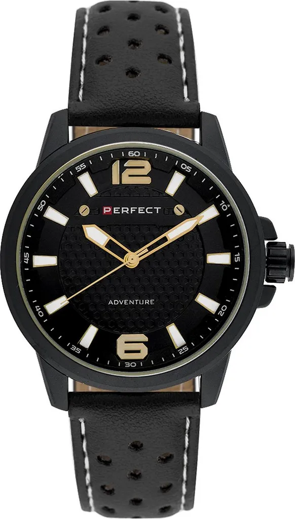 Perfect PF00956 Orologio Uomo Classic: Minimalismo e Cinturino in Pelle