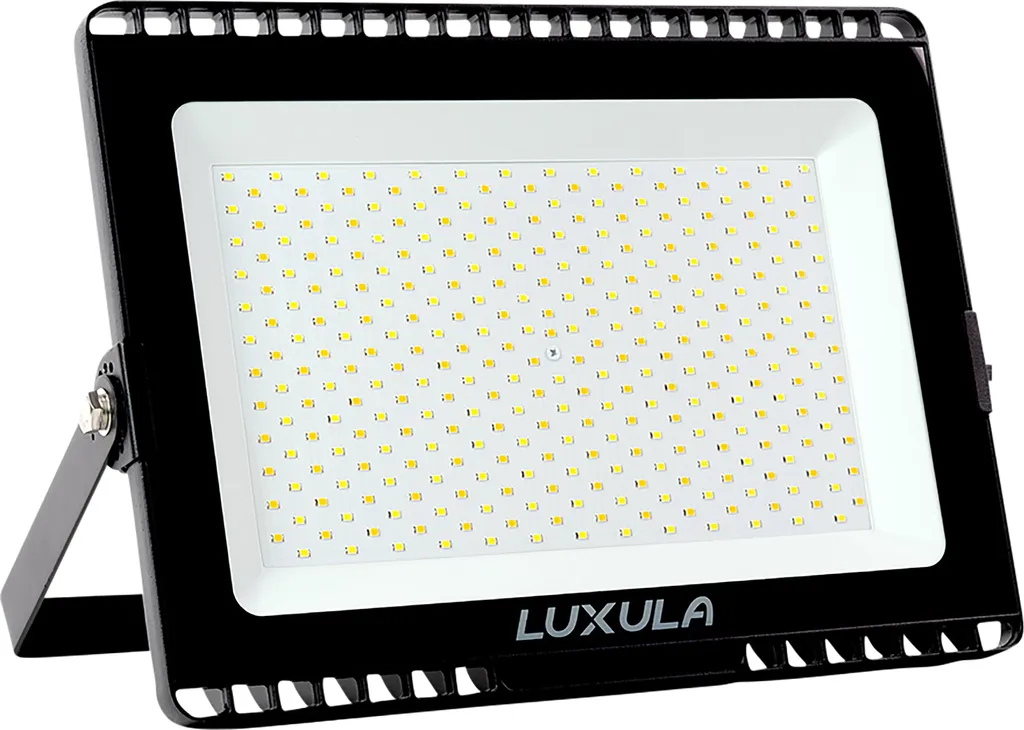 LUXULA Projecteur LED 150W 15000lm Noir - Éclairage Extérieur Puissant