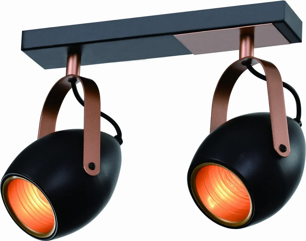 Luminaire Plafonnier et Applique Murale ANICA 2xE14 Style Contemporain