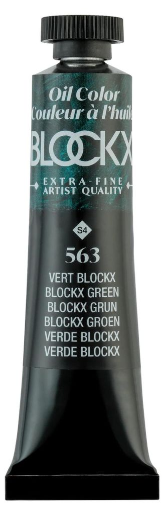 Blockx 3x Ölfarbe, Grün Tube 20ml - Bockx Grün 212563BXC