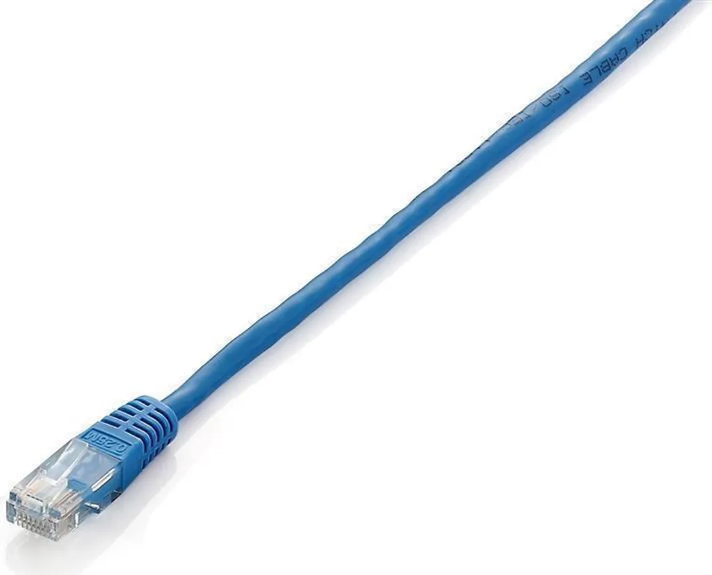 Equip Cavo patch Cat6 U/UTP 2xRJ45 2,00m blau PVC Polybeutel
