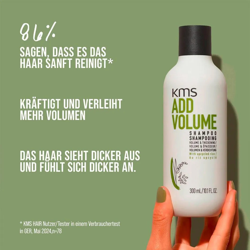 KMS Add Volume Shampoo 300 ml - Shampoo Volumizzante Professionale - 3