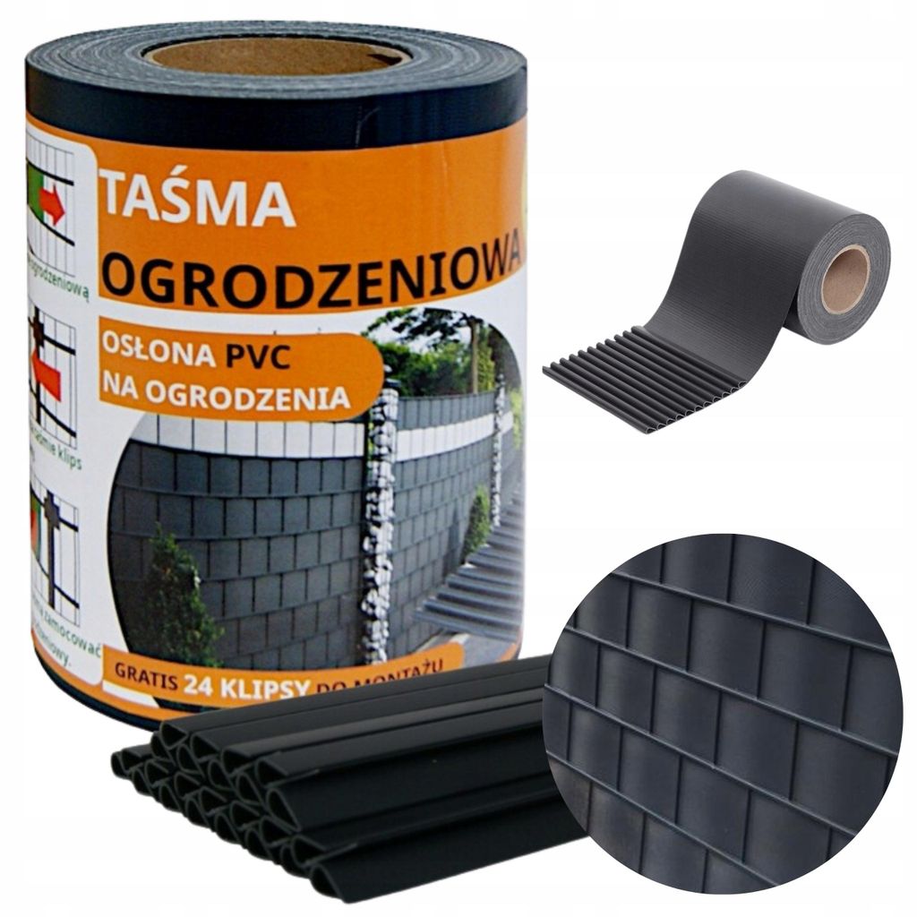 Ekspand | Páska na plot – RAL 7016 – 19 cm x 35 m – odolná Obrázek produktu 