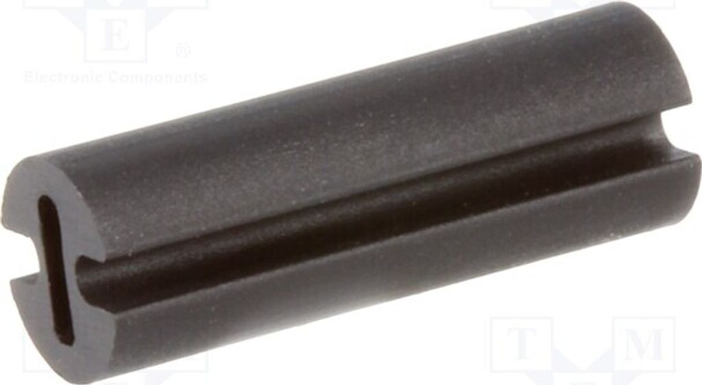 50x Distanzmuffe ØLED: 3mm LED L: 13mm ØAußen: 4,5mm schwarz FIX-LEDH-13 Distanzel