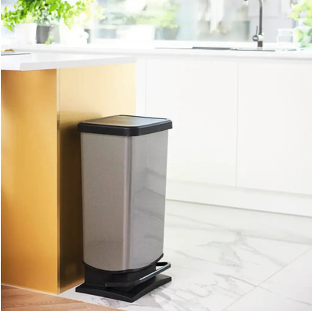 Grande Poubelle de Cuisine 40 Litres Rotho Paso - Idéale Familles - 8