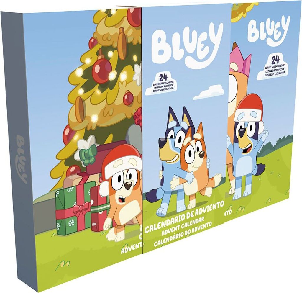 Calendario dell'Avvento Bluey Multicolore Taglia unica Immagine del prodotto 