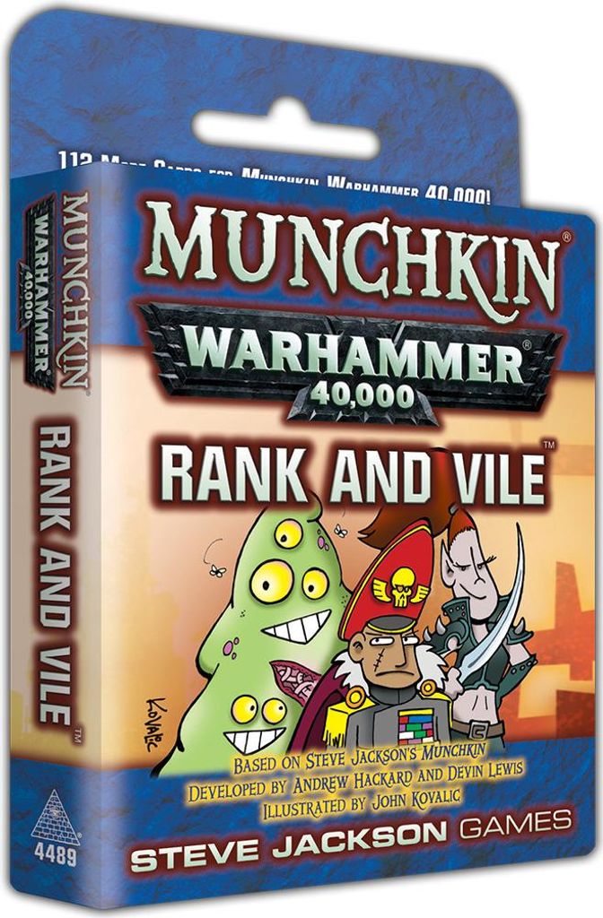 Munchkin Warhammer 40.000: Rang und Abscheulichkeit