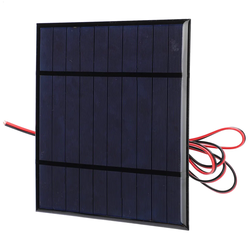 Pannello Solare 4.5W Polisilicio per Fai-da-Te e Caricatore Esterno - 6