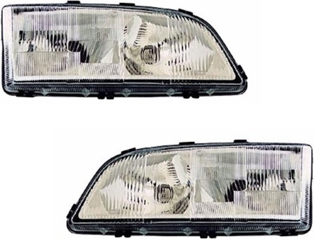 TYC Scheinwerfer Set für Volvo C70 S70 V70 man elektr LWR H7 Streuscheibe Haloge