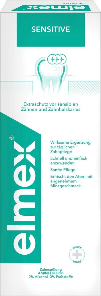 elmex Sensitive Zahnspülung 400ml Produktbild 